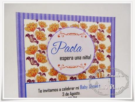 Invitaciones para Baby Shower.