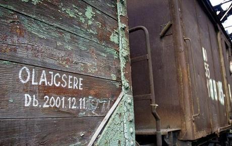 Donde reposan los trenes de Auschwitz