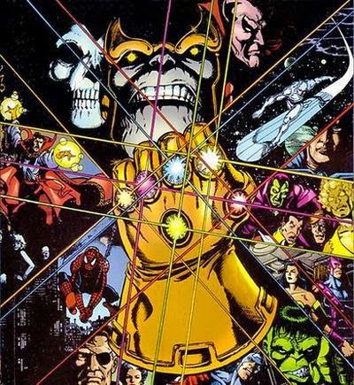 Los tebeos de la caja blanca - El Guantalete del Infinito.