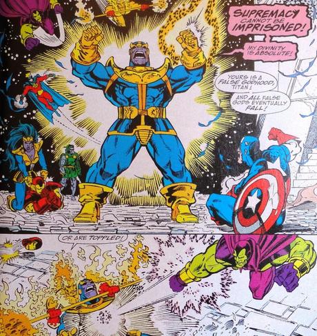 Los tebeos de la caja blanca - El Guantalete del Infinito.