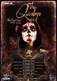 The Quireboys volverán a España en enero de 2015