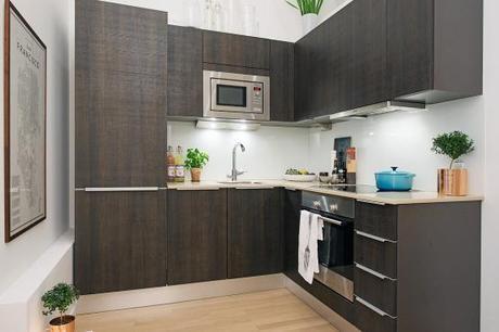 lofts de estilo nórdico estilo escandinavo dormitorio en altillo decoración pisos pequeños decoración lofts decoración de salones decoración de interiores decoración de dormitorios cocinas modernas pequeñas blog decoración nórdica 