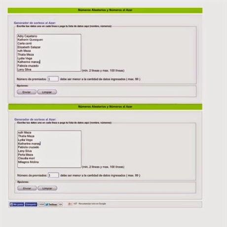 Ganadora de Sorteo en el blog!