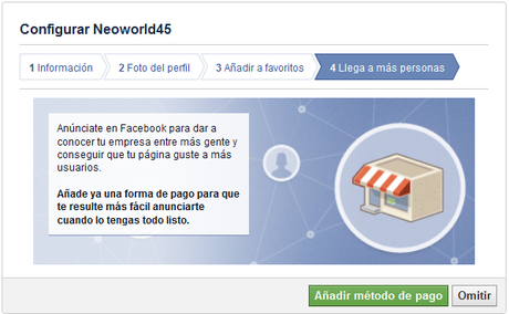 Cómo crear una página en Facebook página en Facebook