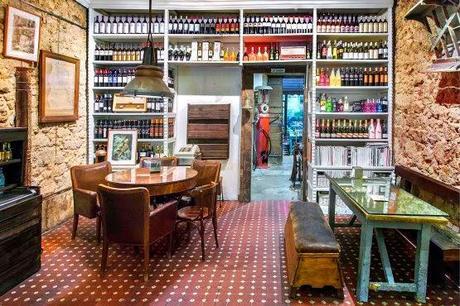 Diseño e interiorismo vintage y retro en café de A Coruña