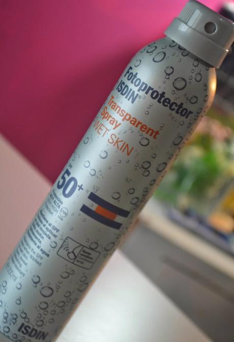 Fotoprotector transparent spray wet skin de ISDIN !!!!