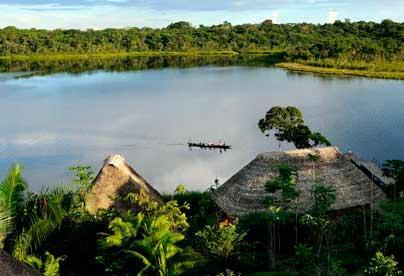 Parque nacional Yasuní en Ecuador