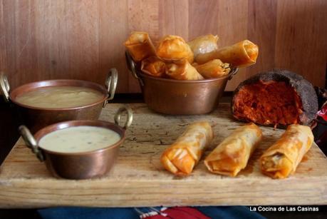 Rollitos Primavera Fusión: #HoySobrasadadeMallorca