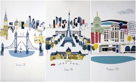 Etsy Finds. City illustrations by  City Love