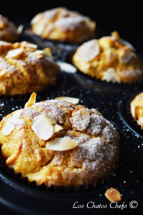 Muffins crujientes de boniato