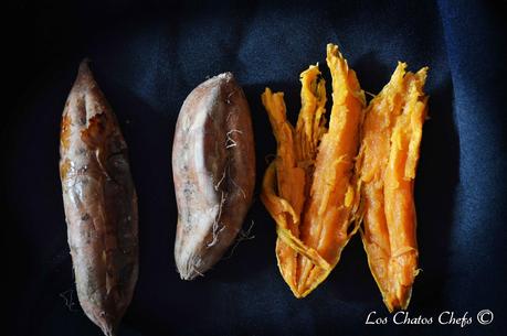 Muffins crujientes de boniato