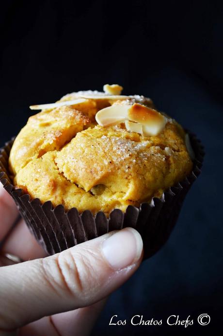 Muffins crujientes de boniato