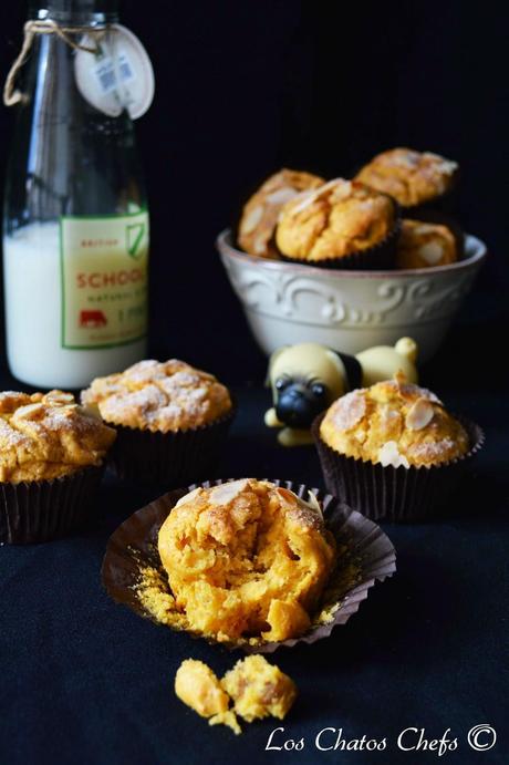 Muffins crujientes de boniato