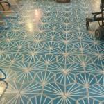 suelo hidraulico y cemento pulido