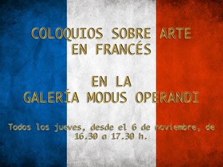 Coloquios sobre arte en francés. Para practicar francés