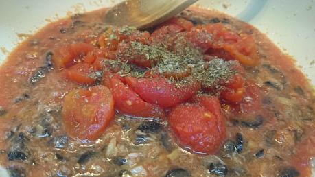 Tallarines ''alla Diavola'' (mi versión)