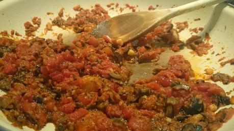 Tallarines ''alla Diavola'' (mi versión)