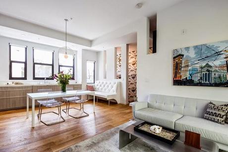 #Cocina abierta con aire sofisticado