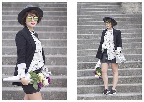 marble blouse-mirror sunglasses-myblueberrynightsblog-streetstyle