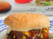 Hamburguesa corazón cremoso queso boletus. Receta