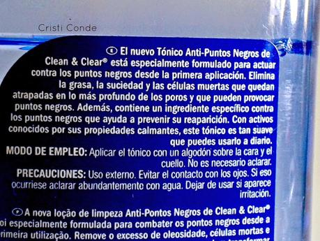 Tónico Anti- Puntos Negros de Clean & Clear