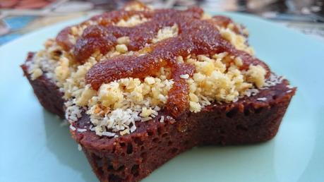 Mini bizcocho vegano de chocolate al microondas