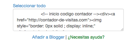 Como tener un Contador de Visitas Gratis en tu Blog