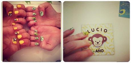 ♔ Manimonday - Bananas Nail Art ❀