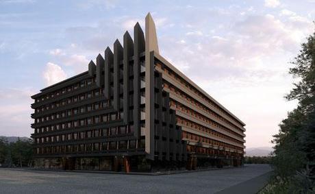 A-cero Projects PROPUESTA DE FACHADA PARA UN EDIFICIO EMPRESARIAL EN RUSIA