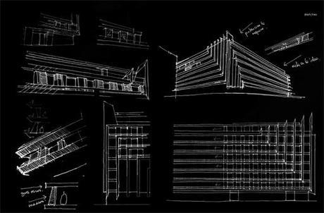 A-cero Projects PROPUESTA DE FACHADA PARA UN EDIFICIO EMPRESARIAL EN RUSIA