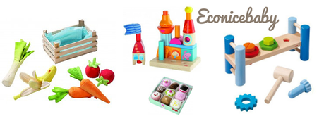 Econicebaby Juguetes para bebés