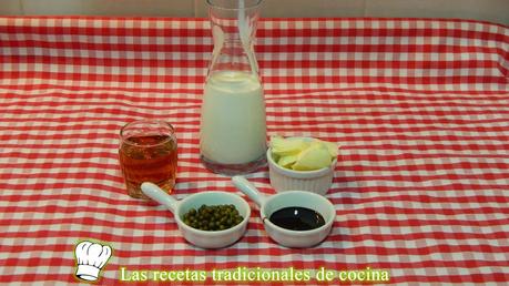 Receta de salsa de pimienta verde