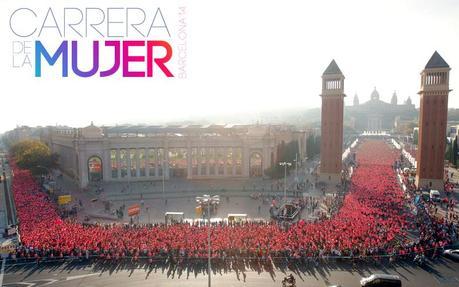 Carrera de la Mujer ~ Cursa de la Dona 2014 Carrera Mujer salida bcn 2014