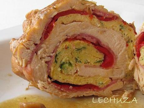 PECHUGAS RELLENAS CON CHAMPIÑONES (9)