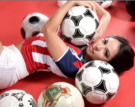 Famosas sexys amantes del fútbol Jimena Sánchez