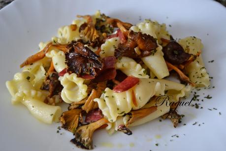 Trompetas con Camagrocs y Jamón