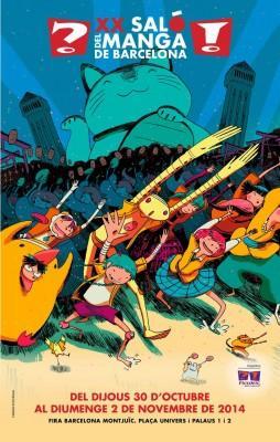XX Saló del Manga de Barcelona cartel