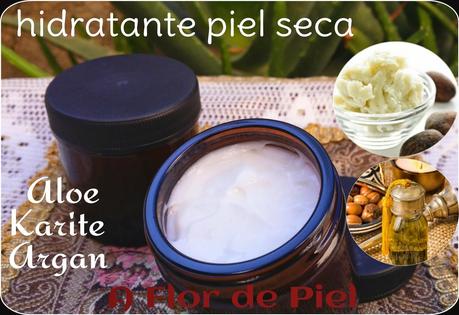 Argan,Aloe Vera y Karite-confort para pieles secas y maduras