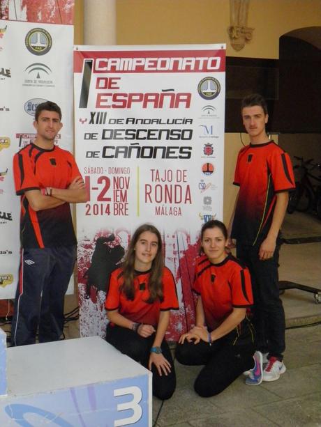 I CAMPEONATO DE ESPAÑA DE DESCENSO DE CAÑONES - RONDA