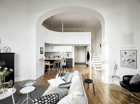 62 m² que no te creerás estilo moderno nórdico distribución diáfana decoración y diseño interiores decoración salones decoración pisos pequeños decoración interiores nórdicos decoración diáfana cocinas modernas pequeñas blog decoración nórdica