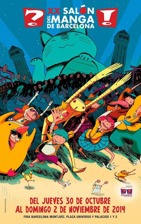 salon manga barcelona, asistentes, 2014, xx salon, el zorro con gafas