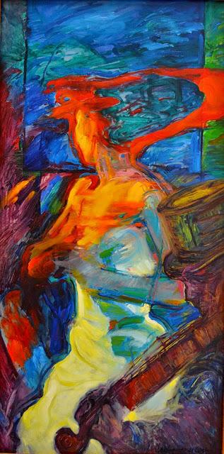 Mujer bailando del pintor José Velázquez de Castro