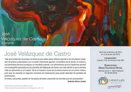 Exposición de José Velázquez de Castro en el Eurostars Hotel de Valencia