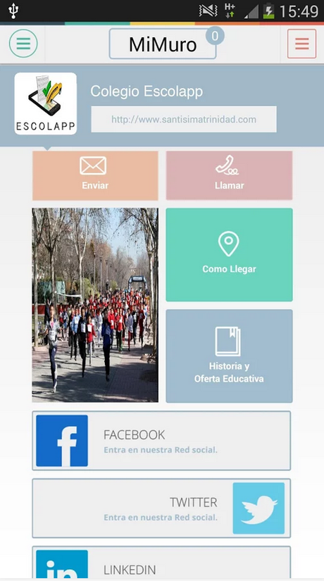 Escolapp. Una app para centros educativos