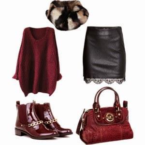4 maneras de combinar una falda de piel y un jersey de punto. Dos básicos de esta temporada.