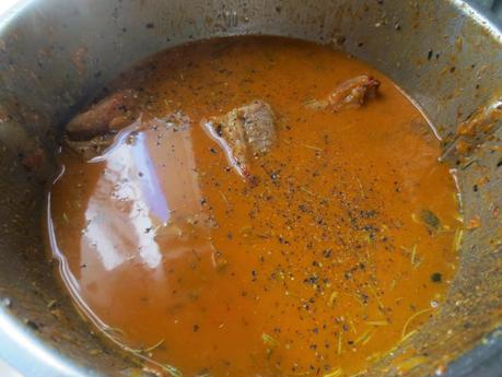 Costillas especiadas