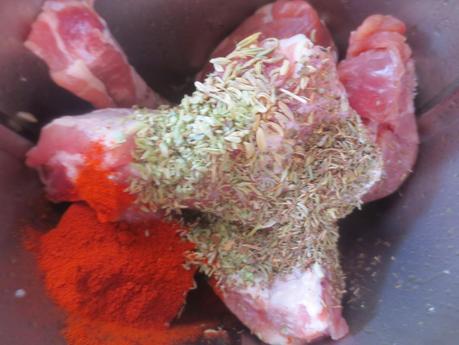 Costillas especiadas