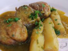 Albondigas merluza salsa verde