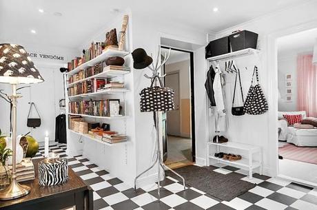 APARTAMENTO NORDICO EN BLANCO Y NEGRO - NORDICO APARTMENT IN BLACK AND WHITE