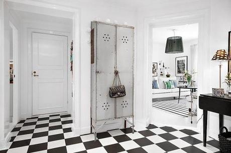 APARTAMENTO NORDICO EN BLANCO Y NEGRO - NORDICO APARTMENT IN BLACK AND WHITE